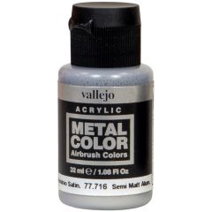 Краска Vallejo Metal Color: Semi Matt Aluminium 77.721 (32 мл)
